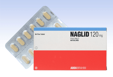NAGLID 120 MG 84 TABLET